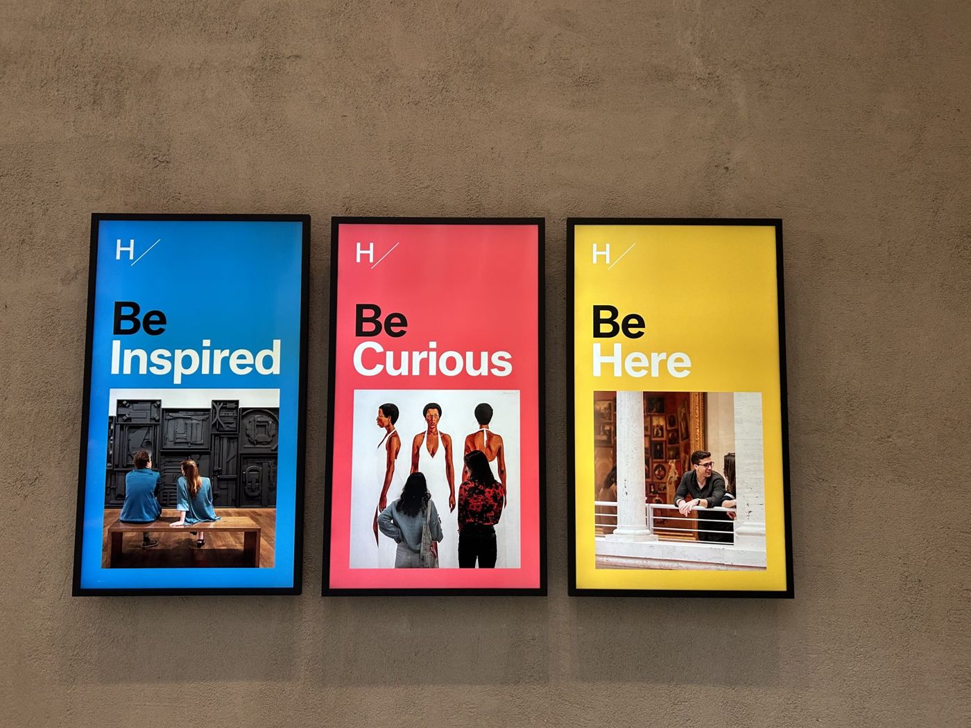 Be Inspired, Be Curious, Be Here